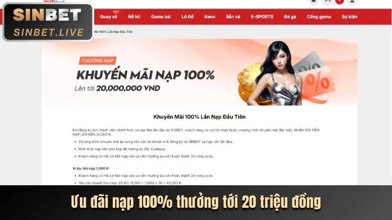 Tỷ lệ đổi thưởng hấp dẫn tại M88